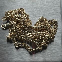 14k Gold Cuban link Chain