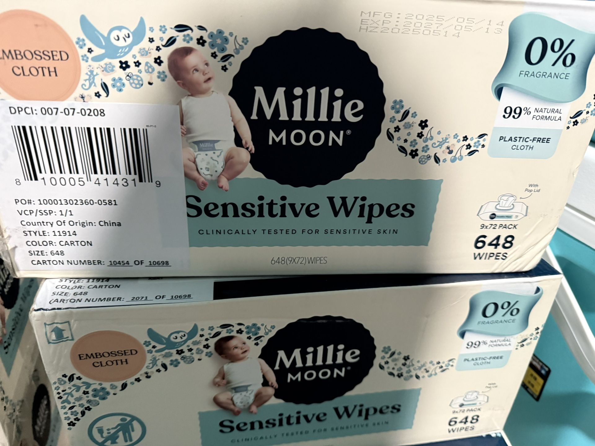 Milli Moon Wipes