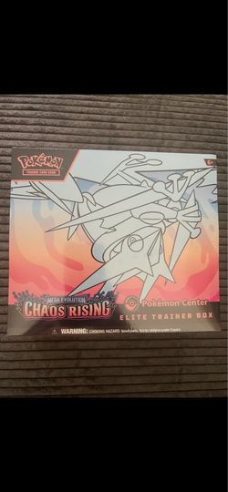Chaos Rising ETB Pokemon Center