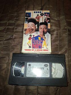 House Party VHS Tape with Case