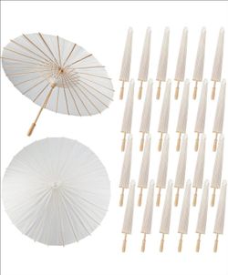White Parasols, Decoration for Wedding