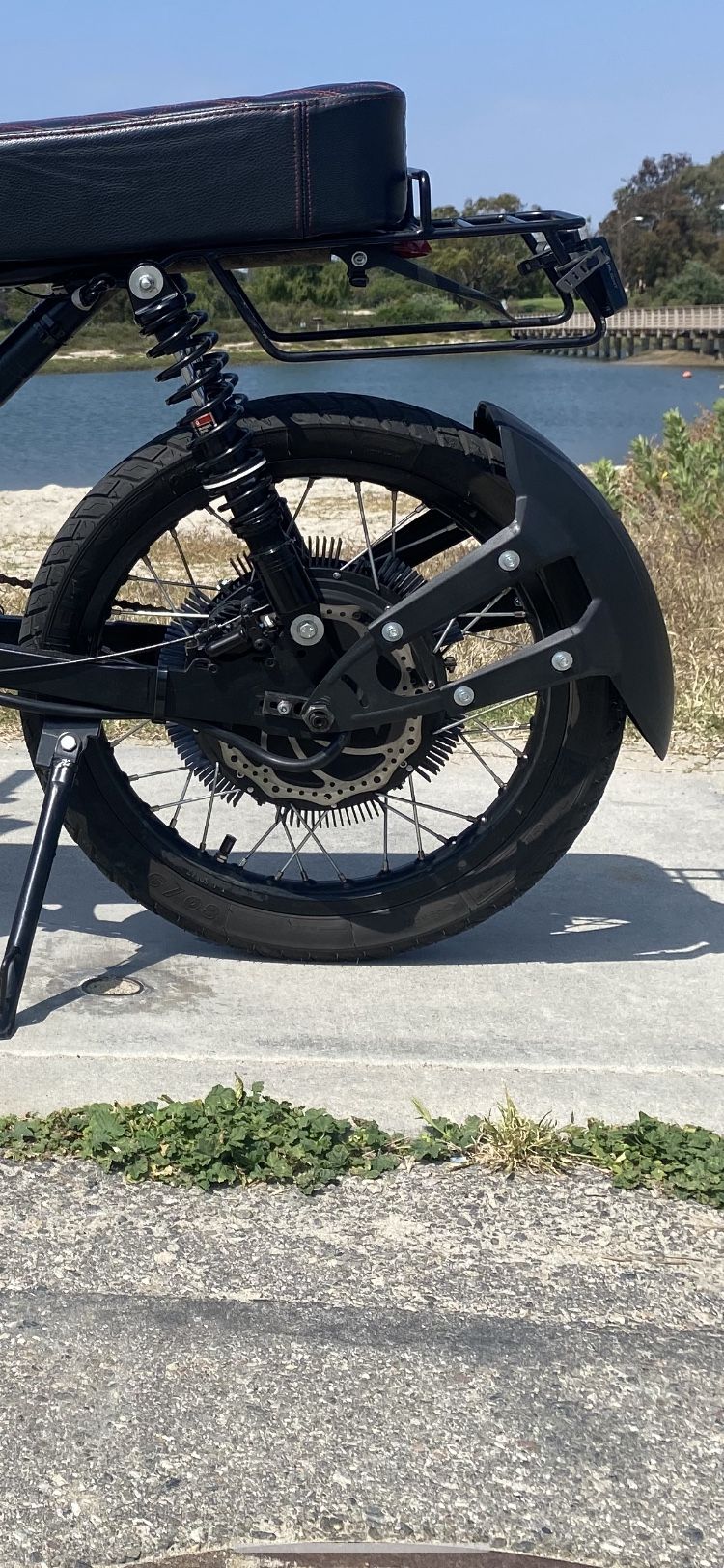 Onyx Rcr E Bike Rear Fender ,Egoboost Shocks