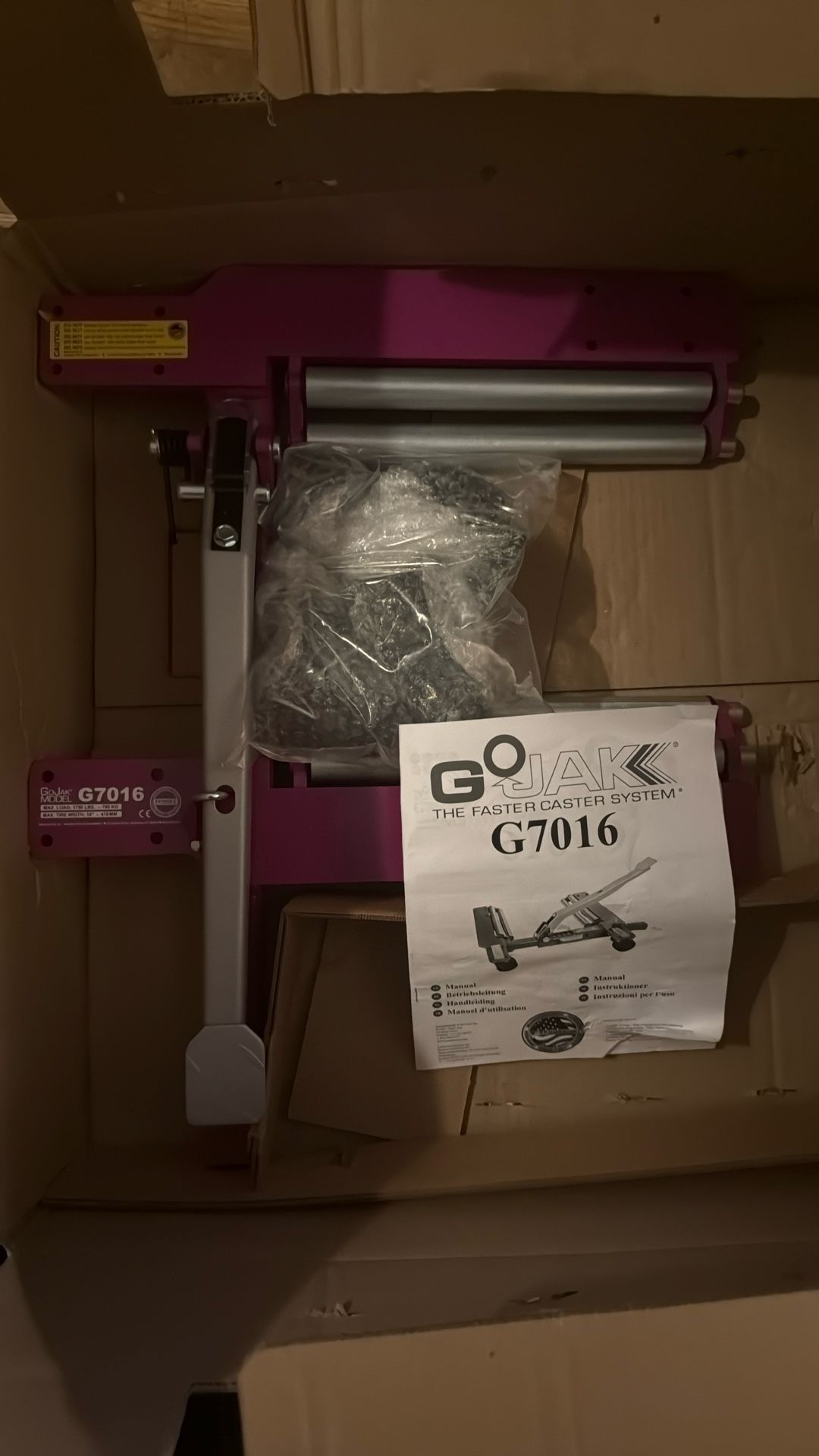 Zendex GoJak G7016 Wheel Dolly NEW