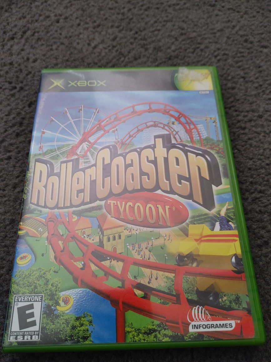 canto Seguir embrague RollerCoaster Tycoon For Xbox Original for Sale in Los Angeles, CA - OfferUp