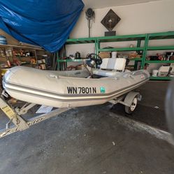 Acon Rover 3.14 Inflatable With 25 Hp Yamaha Engine 