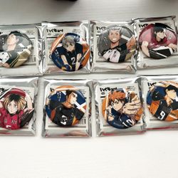 Haikyuu Can Badges/ Pin SET