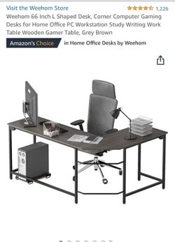 L Shape Desk 