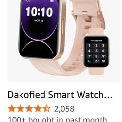 Smart Watch (Answer/Make Calls), 1.85" Smart Watches for Women Men Digital Watch Fitness