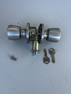 Lock with two keys