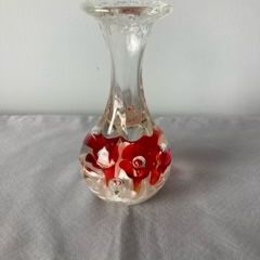 St. Claire Hand Blown Mini-Vase & Paperweight 