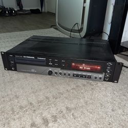TASCAM CD-RW900SL PROFESSIONAL CD Recorder Player Deck Analog Tested Works!