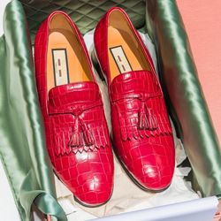 Gucci Alligator Shoes new in box