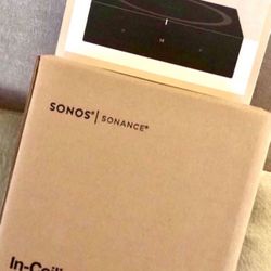Sonos In Ceiling Speakers Set With Amp Brand New Sealed