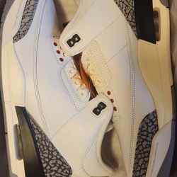 Jordan 3 Retro White Cement Reimagined Size 11 New $350