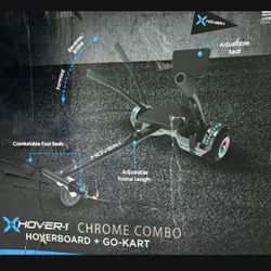 Hoover Chome Combo Hoverboard + Go