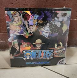 One Piece Foil Puzzle 20x27" Manga Anime NEW SEALED 1000pc