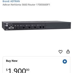 Adtran NetVanta 5660 Router