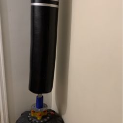 Punching bag water or sand