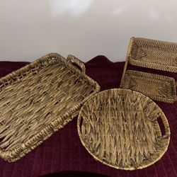 Wicker Baskets And Storage