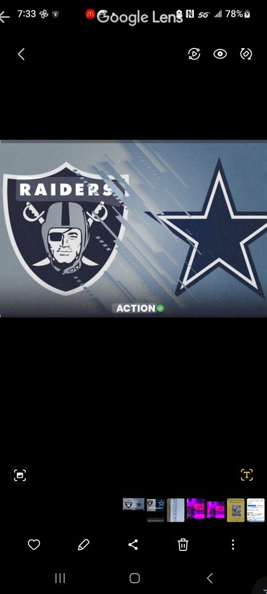 Raiders Vs COWBOYS