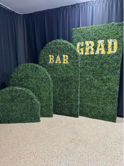 Boxwood Party Backdrops