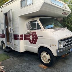 1978 Dodge Sportsman Tioga Arrow Class C RV 