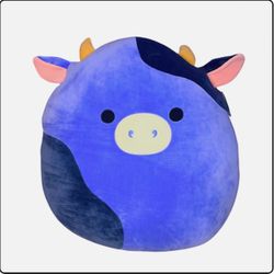 Giant Squishmallow Ingrid Purple Cow 