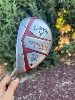 Callaway Diablo edge 3 hybrid (left handed)