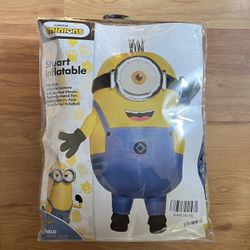 Kids Minions Inflatable Costume Size L/XL