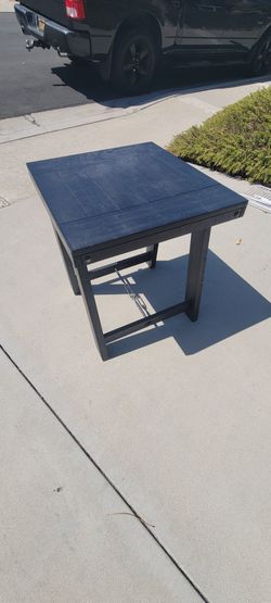 Ashley Noorbrook End Table – Black Farmhouse Side Table