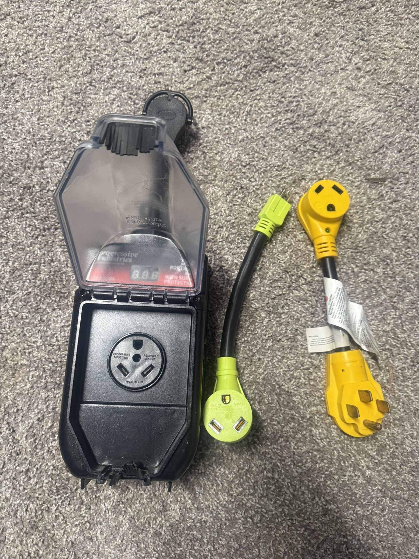 30 Amp Surge Protector And Conversion Cables