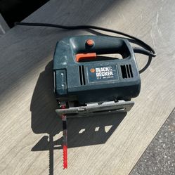 Black and Decker Variable Speed Electric Jig Saw Model 7568 Type 2