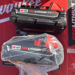 Milwaukee batteries 