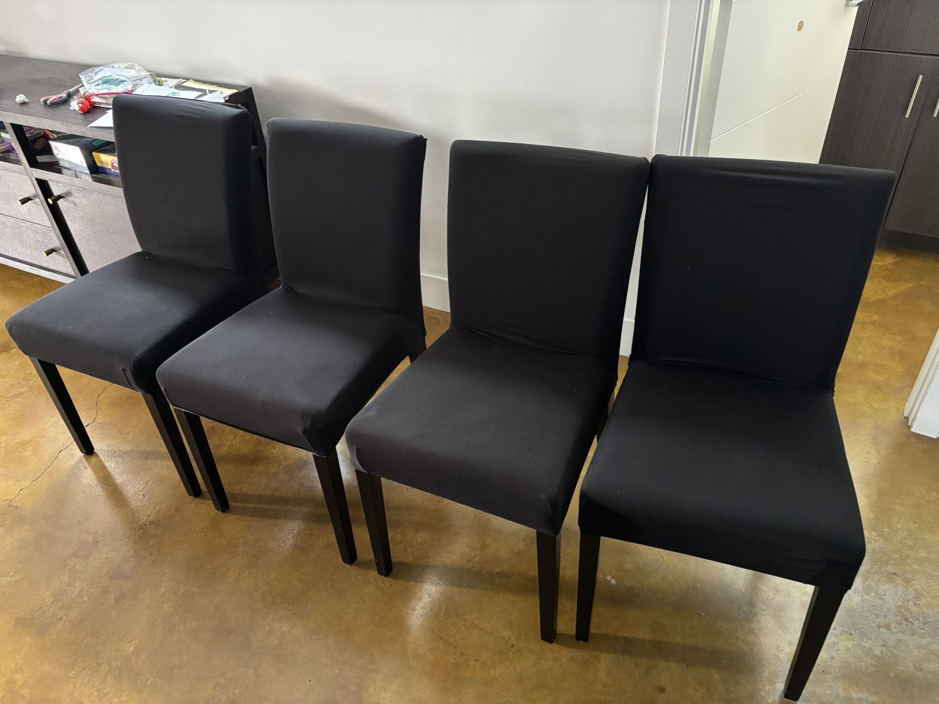 Crate And barrel Chairs With Covers (free)