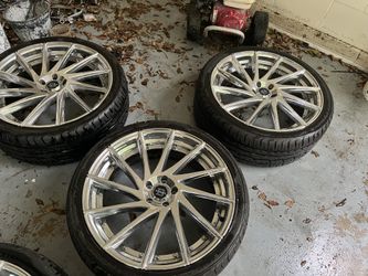 22 inch rims and tires