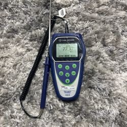 Digi-Sense 91428-08 Temp-360 Single Input Data Logging RTD Thermometer, -330 to 2,210°F