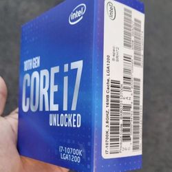 Brand New Sealed In Box Intel i7-10700K Computers CPU. 8 Core