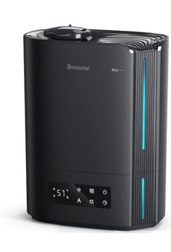 6L Humidifier for Bedroom Large Room Smart Humidistat Control
60H Runtime, 25dB Quiet, Essential Oil Diffuser, Top Fill Ultrasonic Cool Mist Humidifie