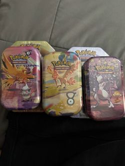 Pokemon 30th celebration mini tins