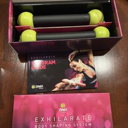Zumba Shake Weights And Exercise Video Bundle