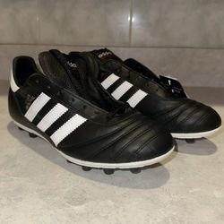 Adidas Copa Mundial Leather Black White Soccer Cleats  
