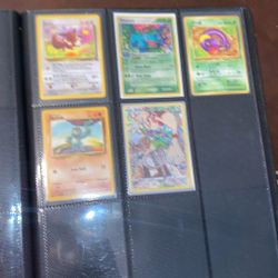 Smear gel Venasaur Eevee Eland Japanese And Machop All Old Cards