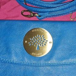 MULBERRY AUTH Fold Over Cluth/ Purse Shoulder