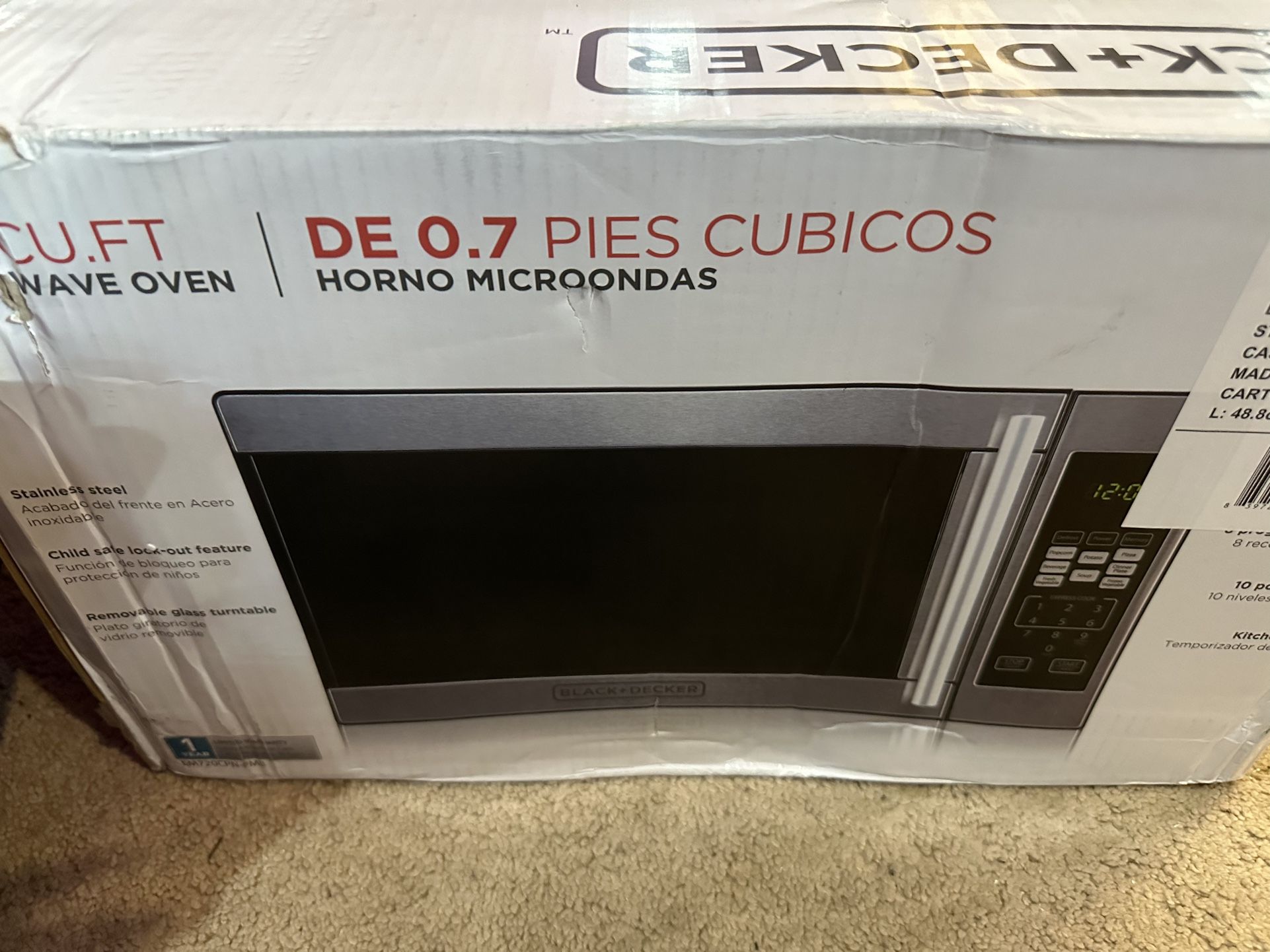 Black And Decker Microwave