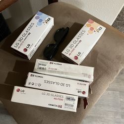 LG 3D Glasses - 6 Pair