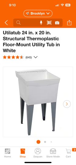 Utilatub 24 in. x 20 in.