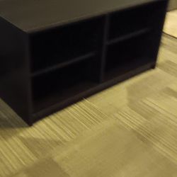 Dark Brown Entertainment Console 