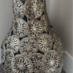 Decorative Silver Vase