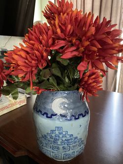 10” flower vase pirámide paint colors
