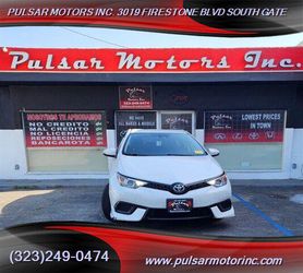 2017 Toyota Corolla iM